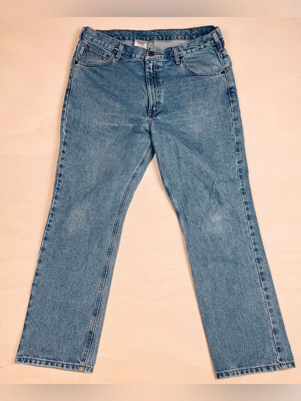 Carhartt B18-STW Traditional Fit Blue Jeans Men’s 38X30